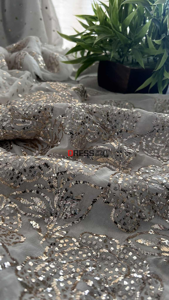 Pure Georgette Kamdani Anarkali Kamdani Anarkali