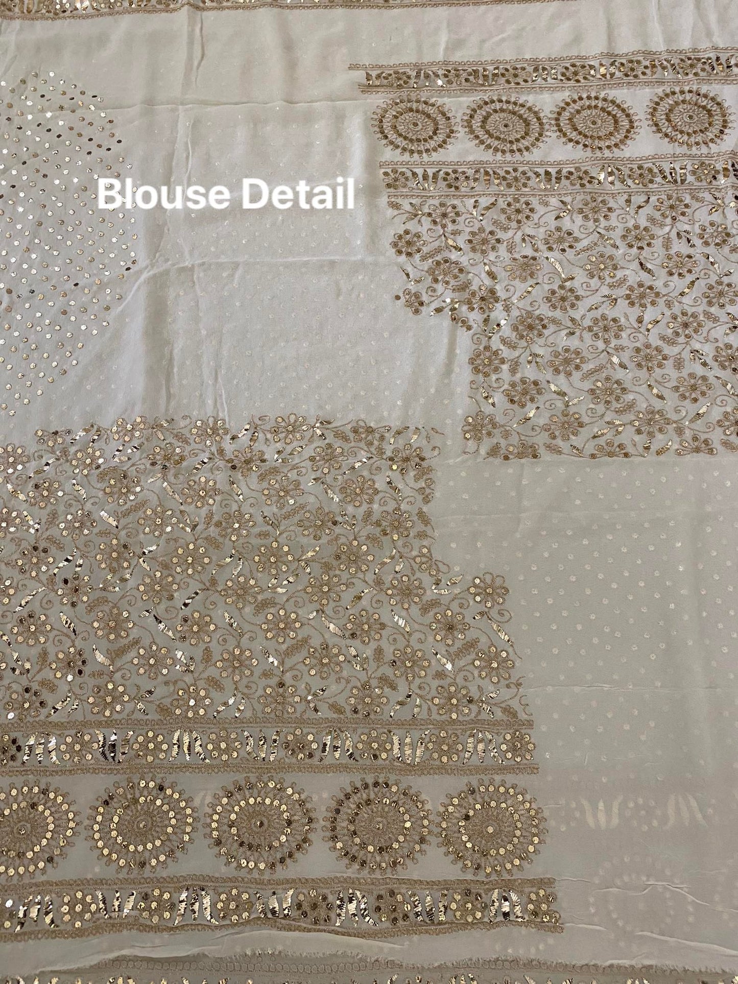 Kamdani & Zari Pure Georgette Lehenga Set