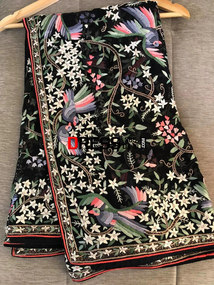 The Slow Eye: How to Identify Authentic Hand-Embroidered Parsi Gara