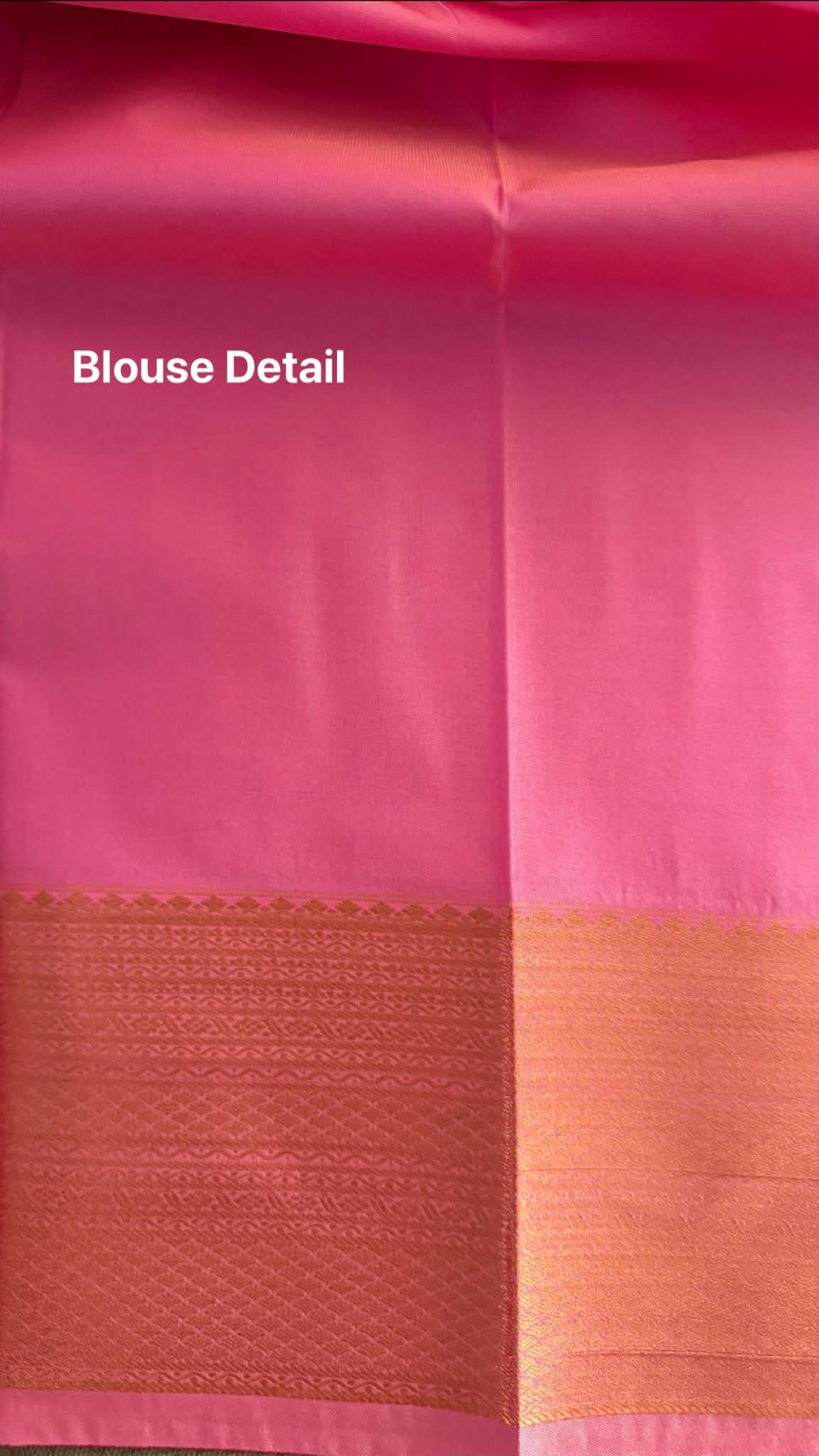 Designer Pink Checked Silk Saree