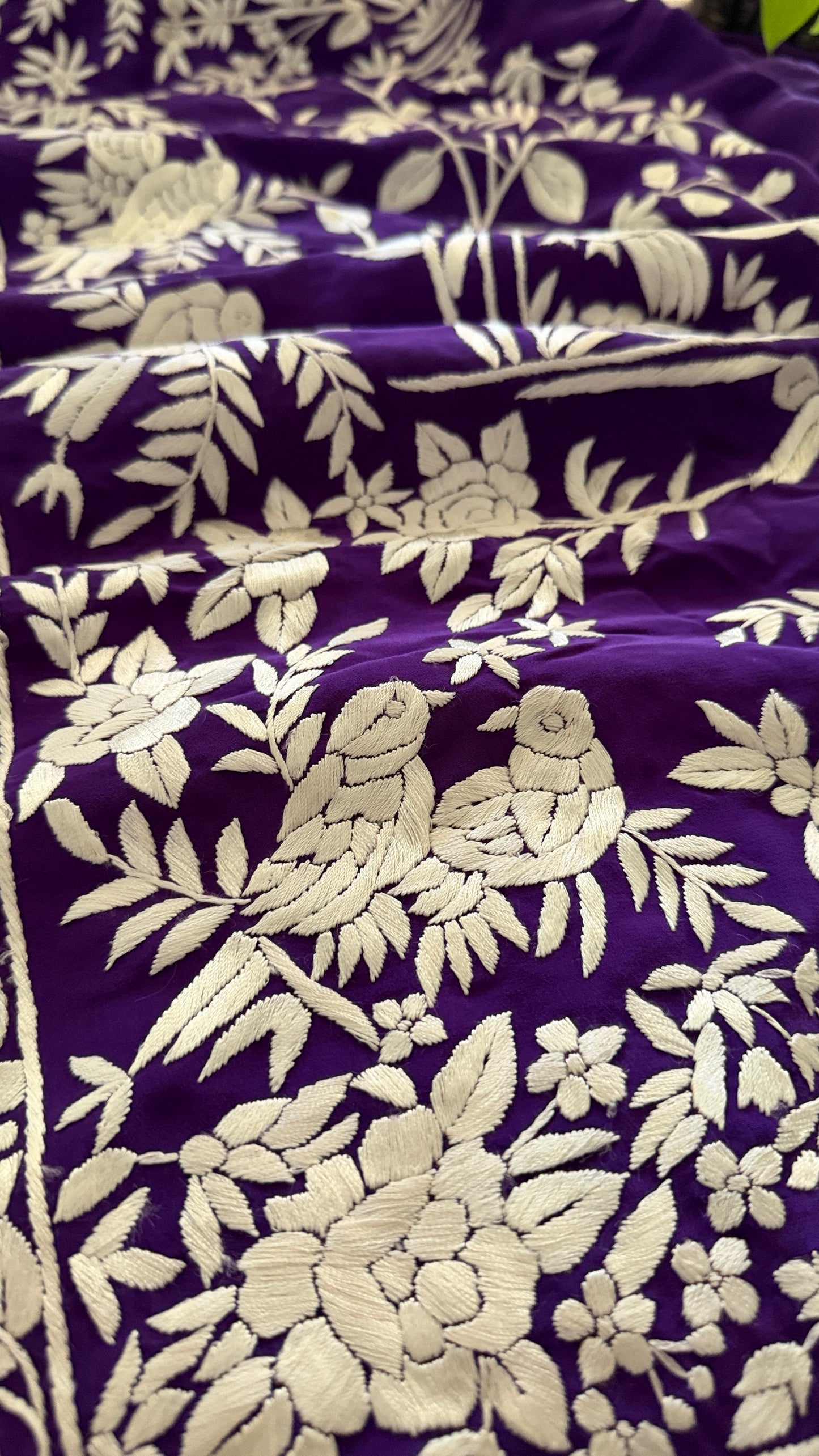 Exclusive Hand Embroidered Parsi Gara Jacket (Unstitched)