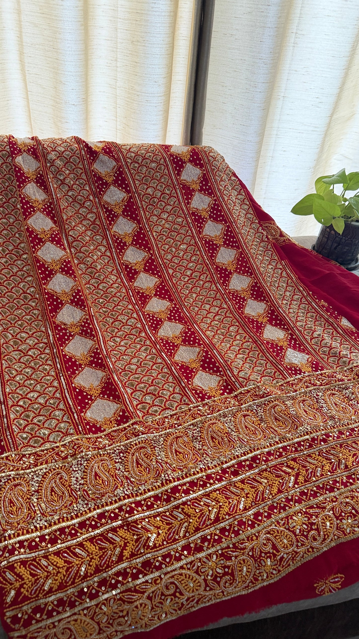 Masterpiece Embellished Chikankari Suit for Women