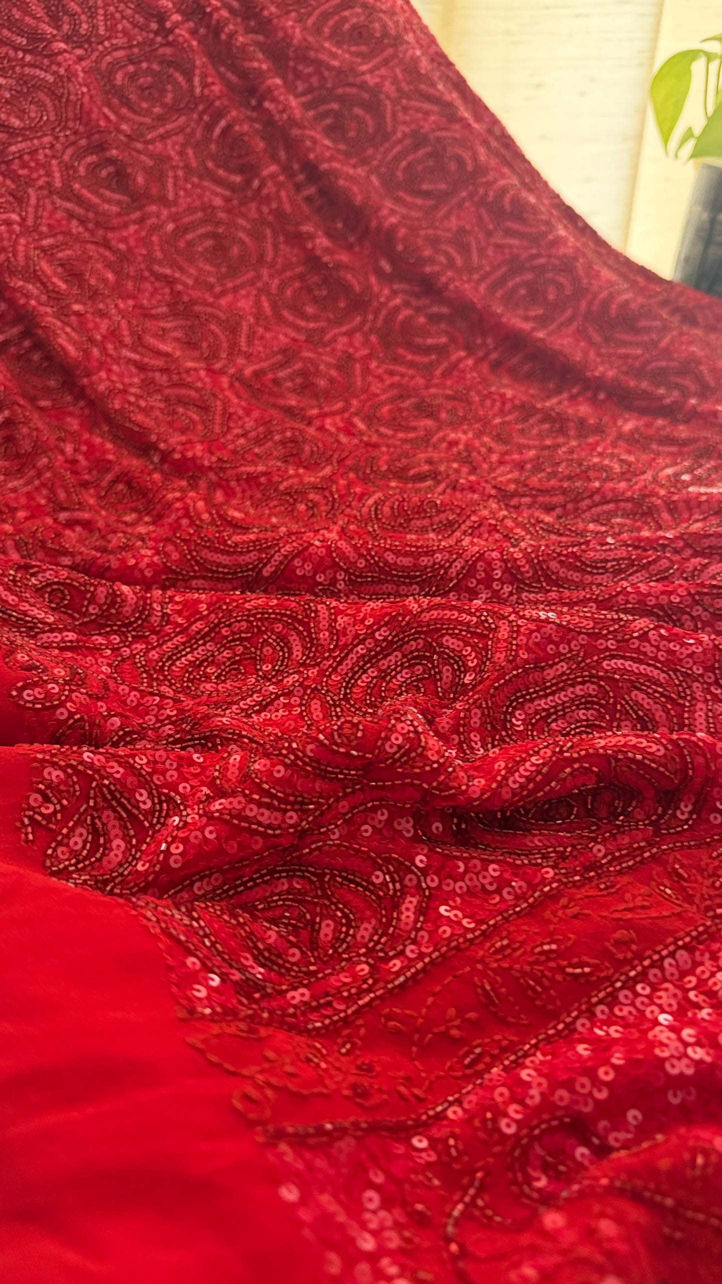 Party Wear Cut Dana Sequin Chikankari Suit for Women
