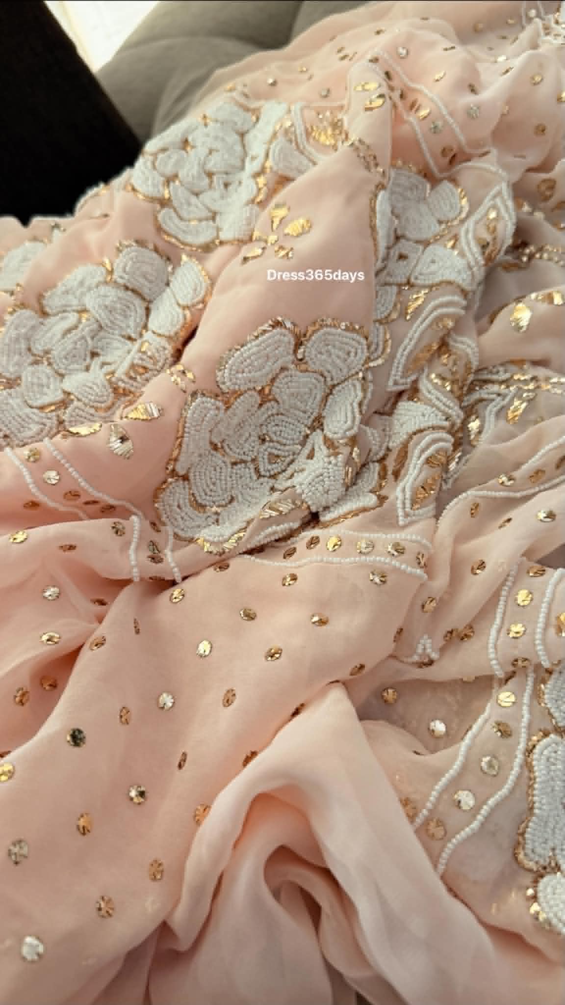 Masterpiece Pastel Pink Kamdani & Pearl Suit - Eid Collection