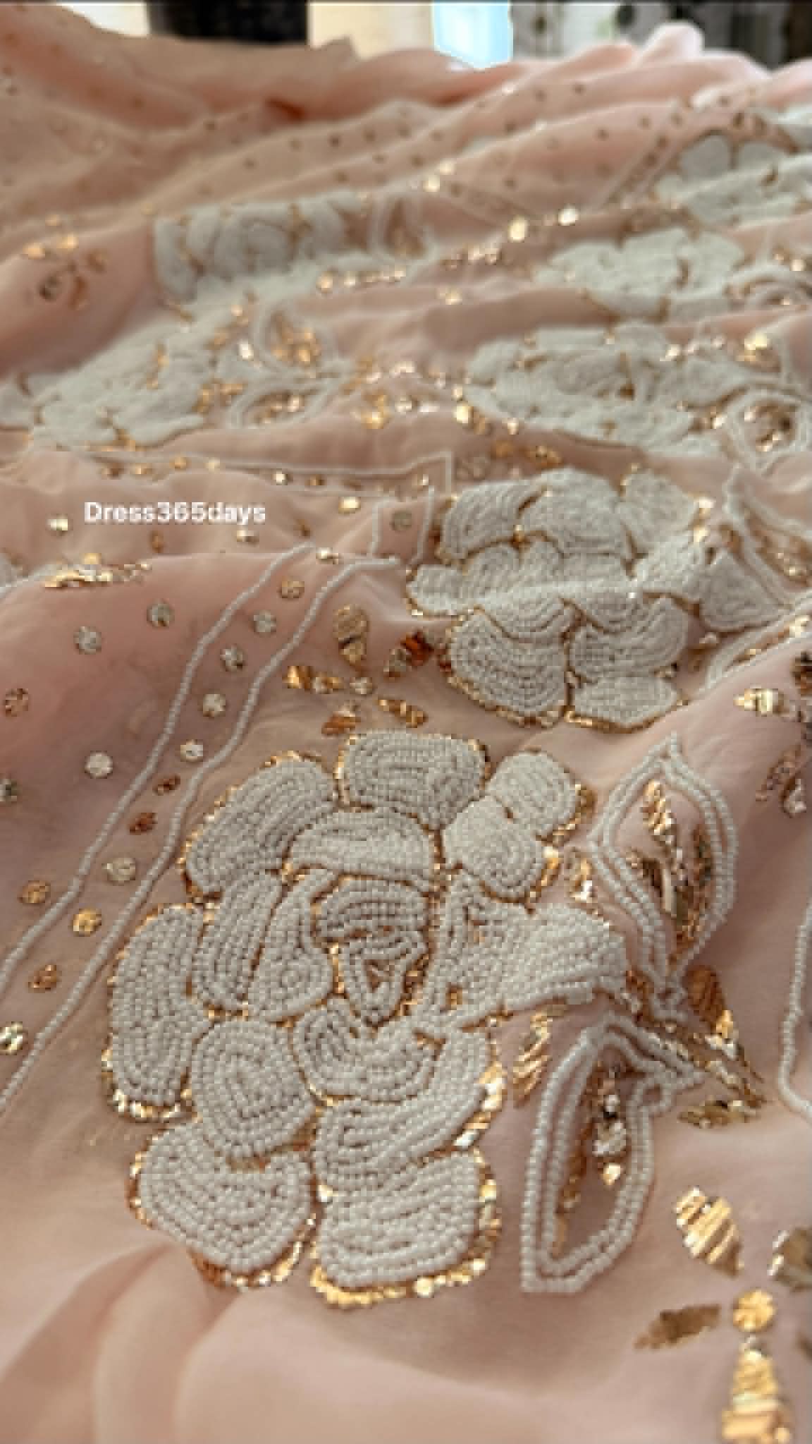 Masterpiece Pastel Pink Kamdani & Pearl Suit - Eid Collection