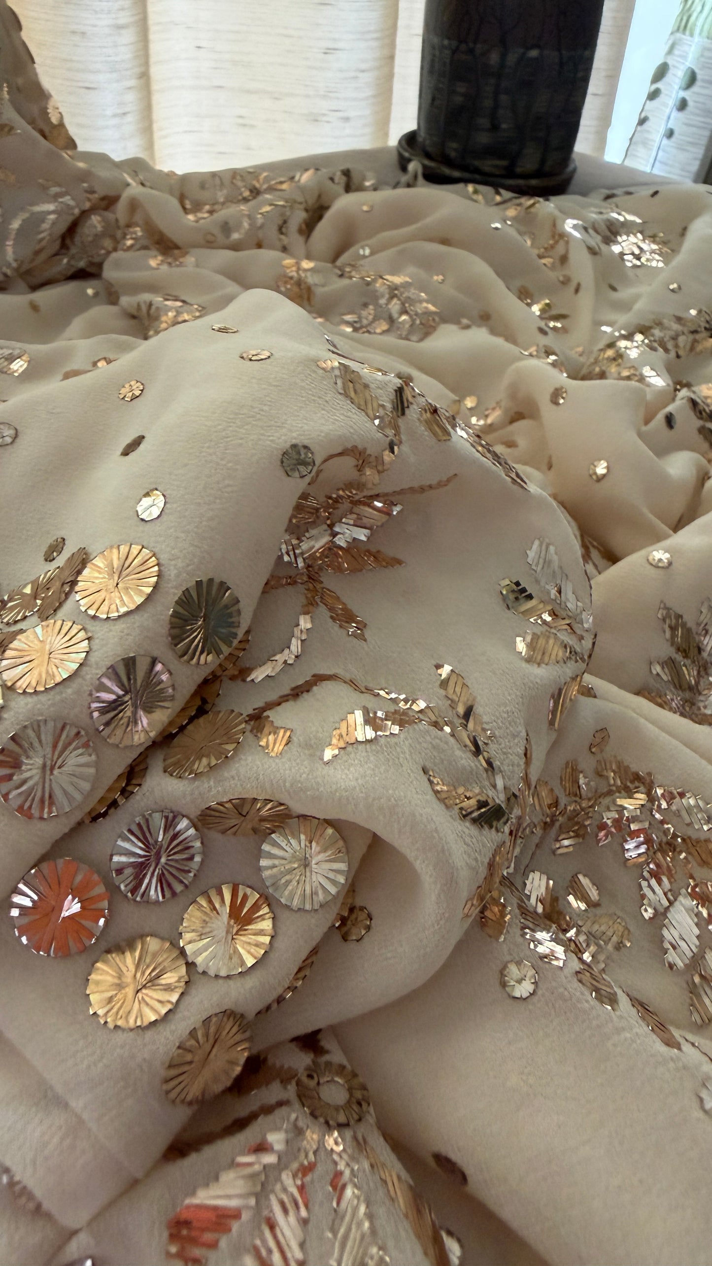 Pure Georgette Kamdani Saree