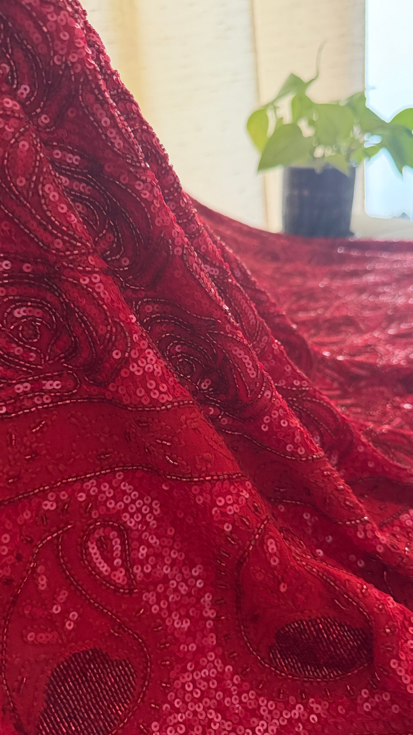 Party Wear Cut Dana Sequin Chikankari Suit for Women