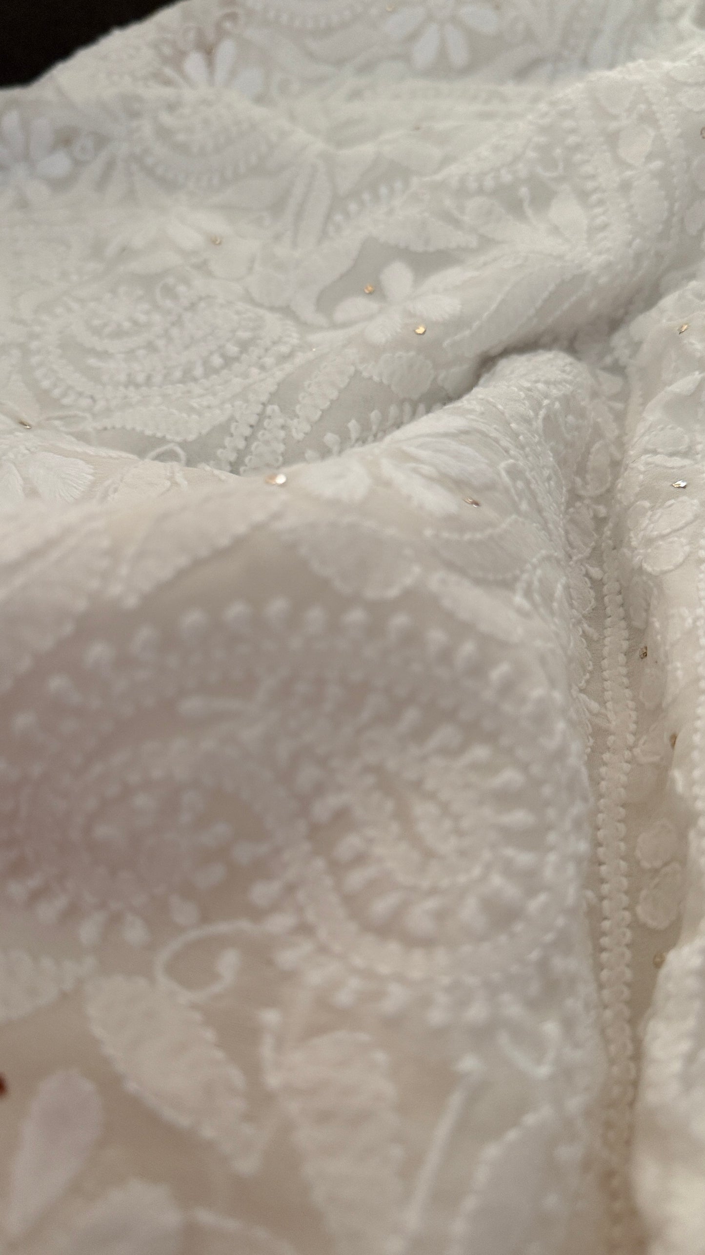 Ivory Gota Patti Chikankari Suit
