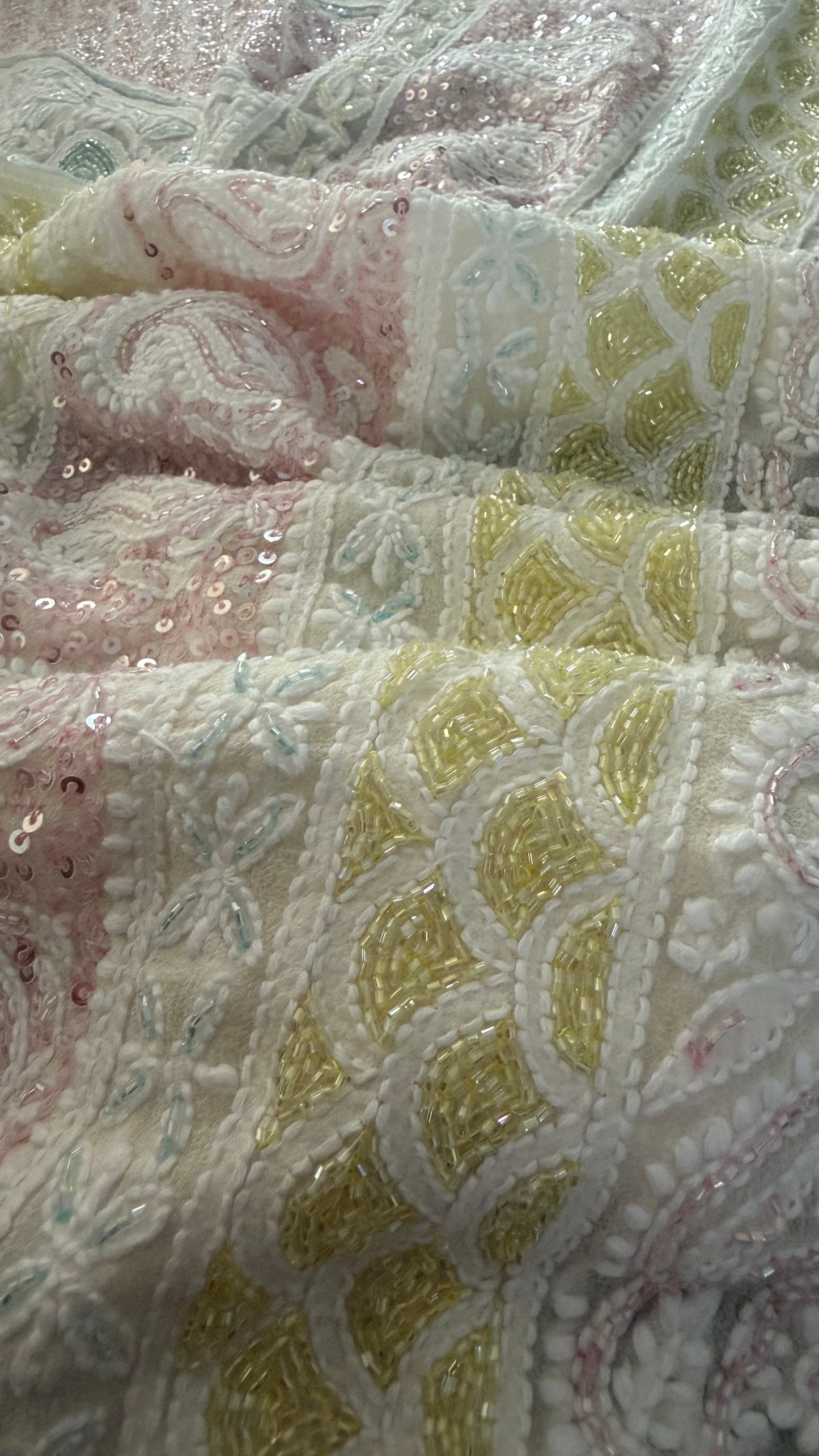 Party Wear Cut Dana Work Chikankari Suit for Women
