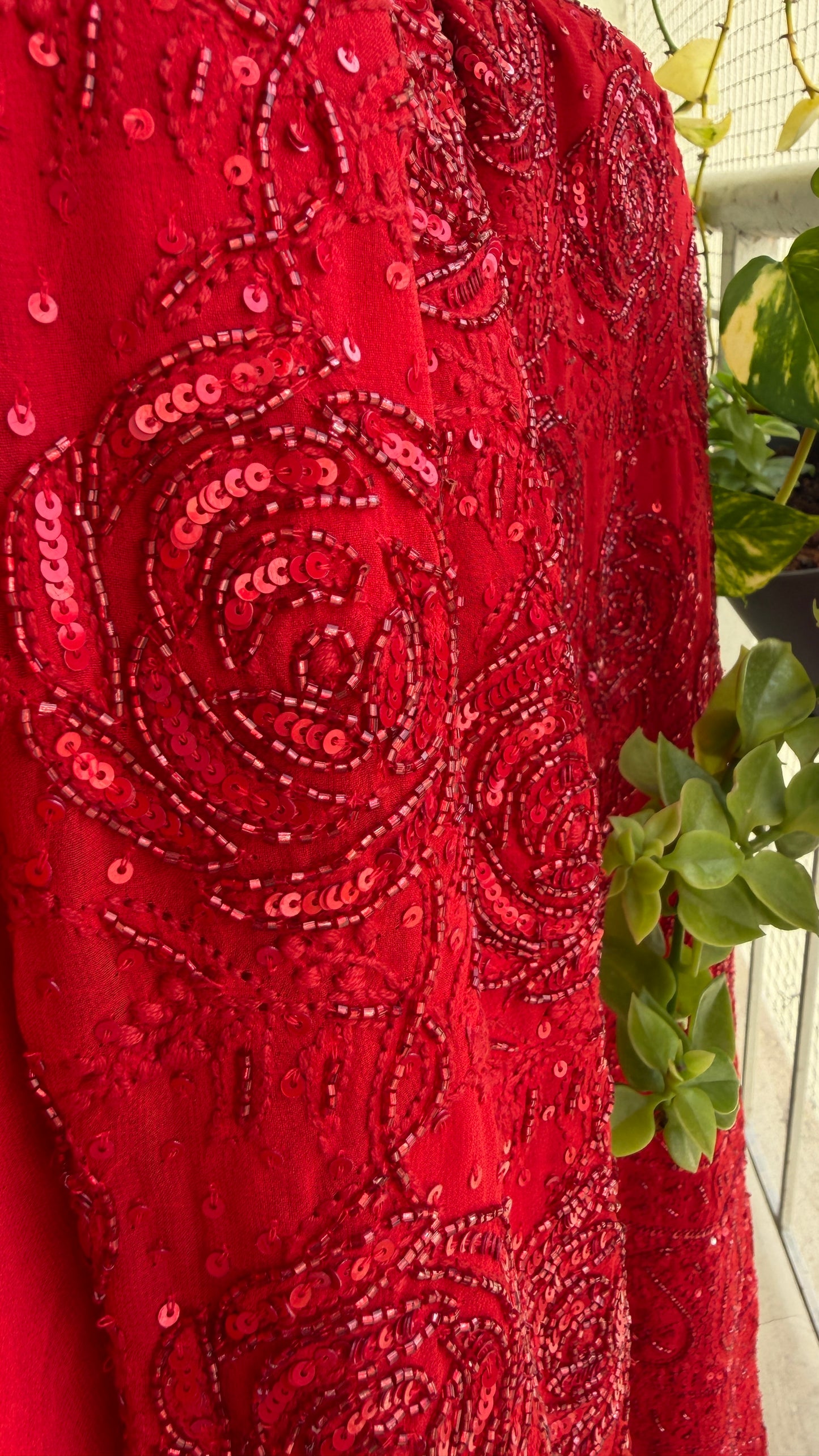 Party Wear Cut Dana Sequin Chikankari Suit for Women