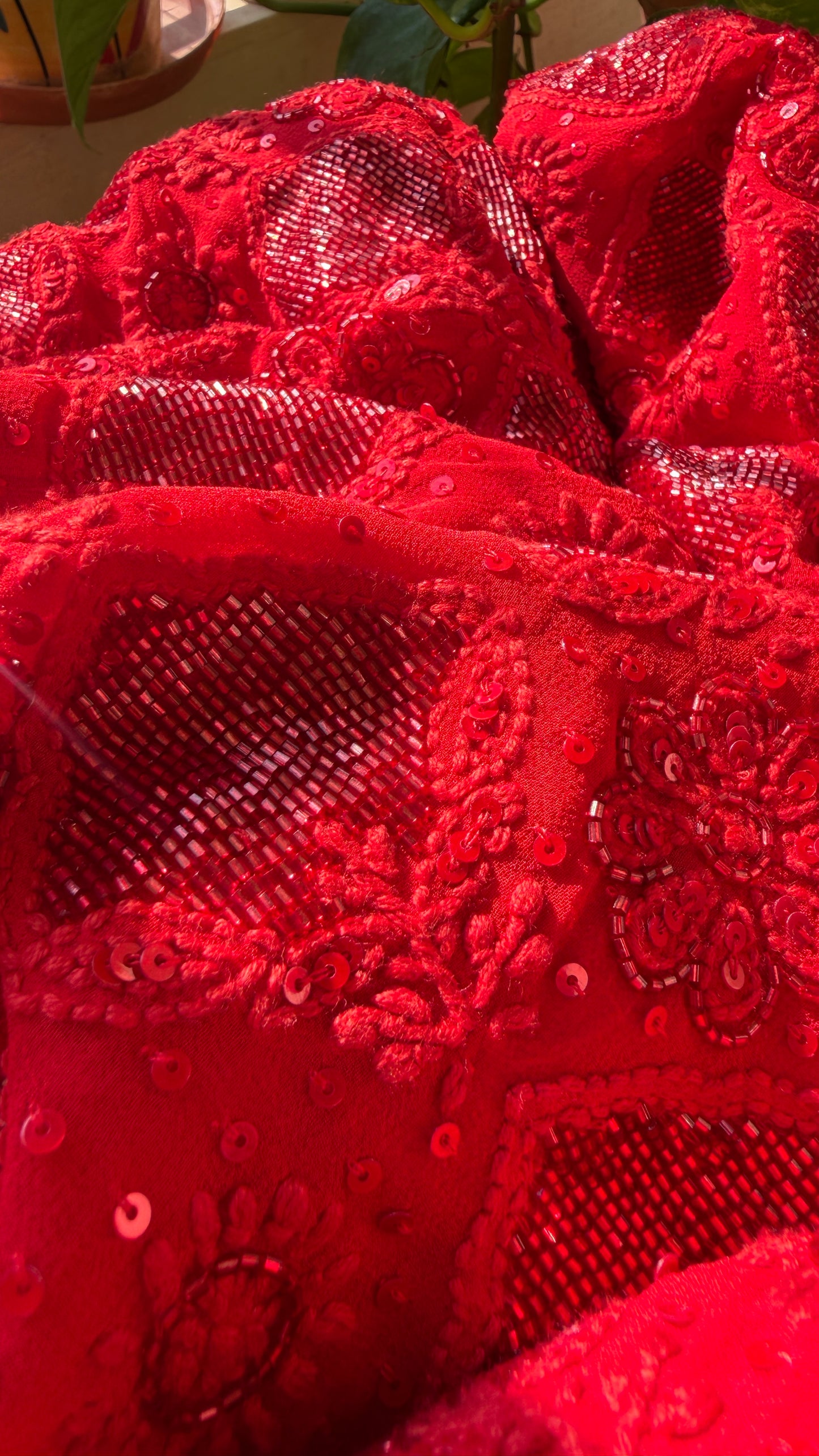 Party Wear Cut Dana Sequin Chikankari Suit for Women