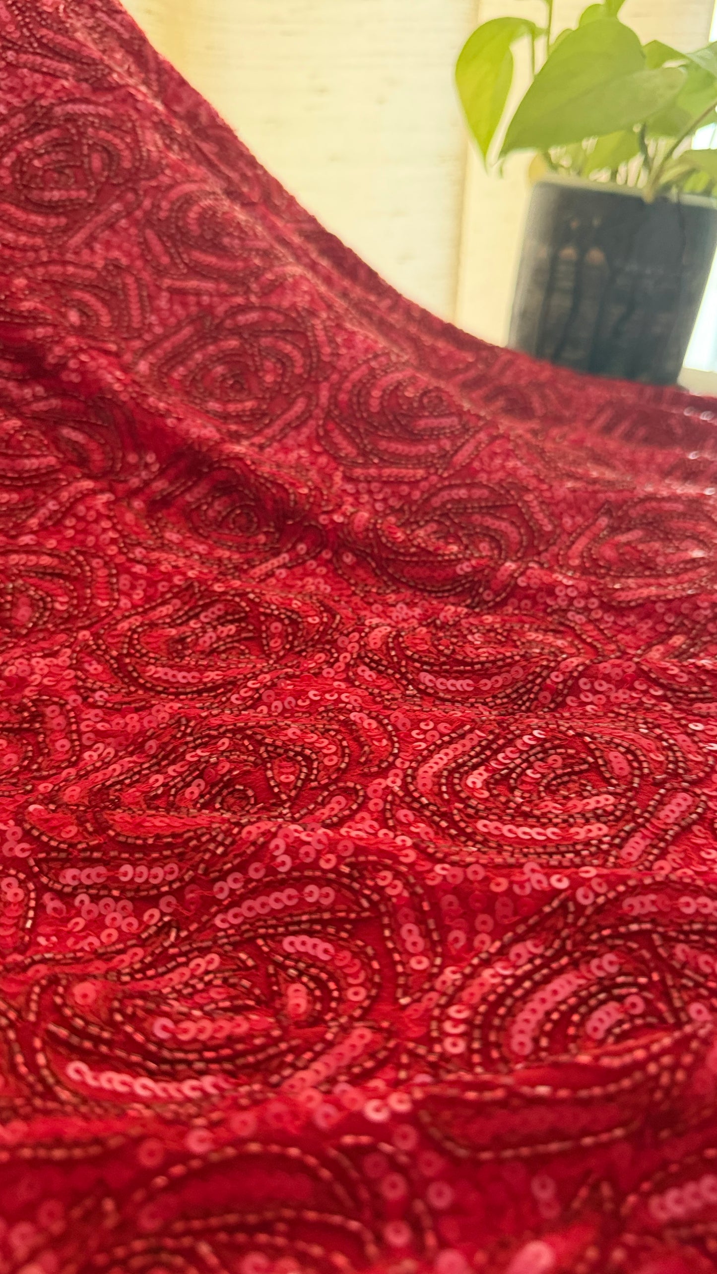Party Wear Cut Dana Sequin Chikankari Suit for Women