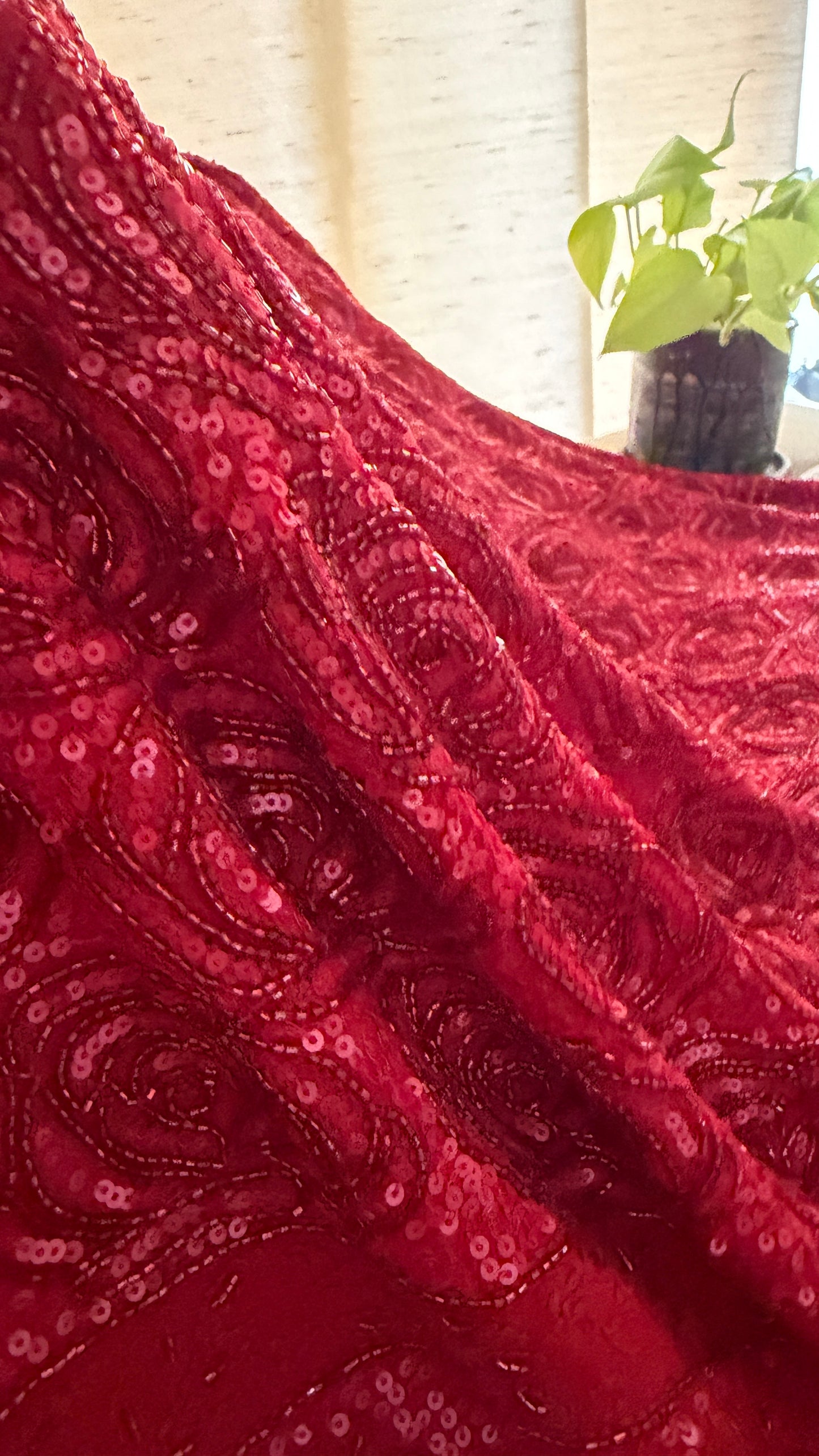 Party Wear Cut Dana Sequin Chikankari Suit for Women
