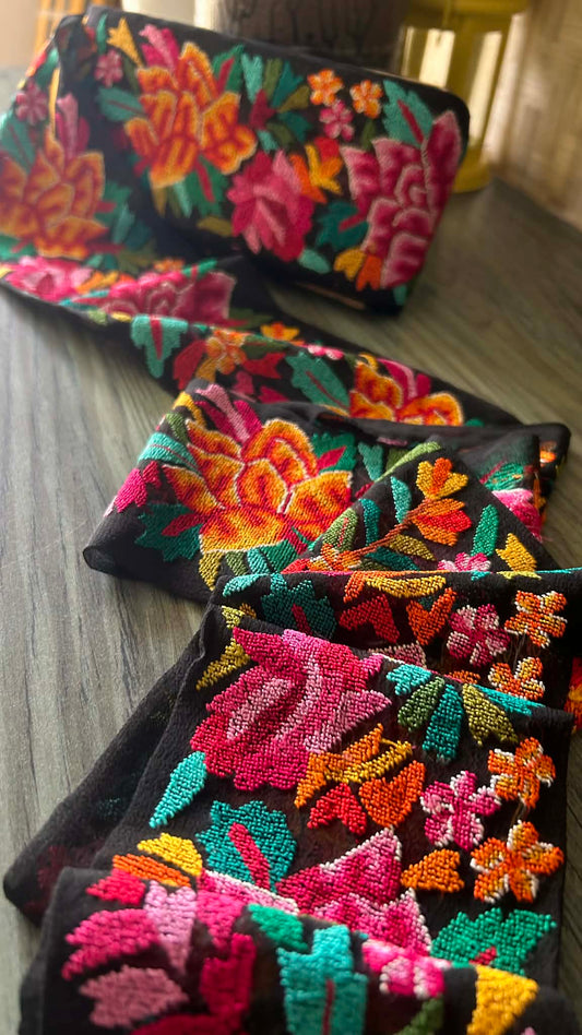 Exclusive Petit Point Hand Embroidered Border