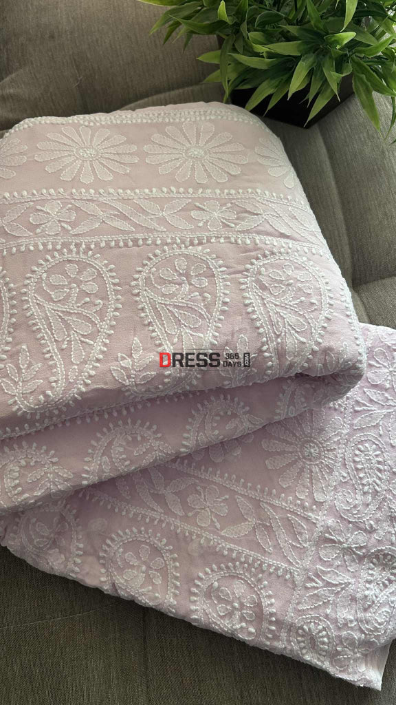 Baby PInk Hand Jaali Hand Jaali Saree Chikankari Saree