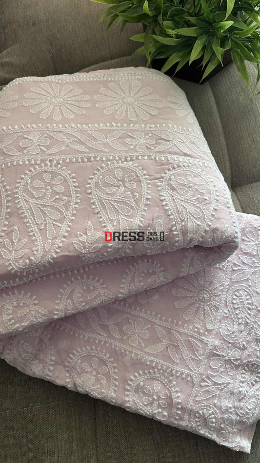Baby PInk Hand Jaali Hand Jaali Saree Chikankari Saree