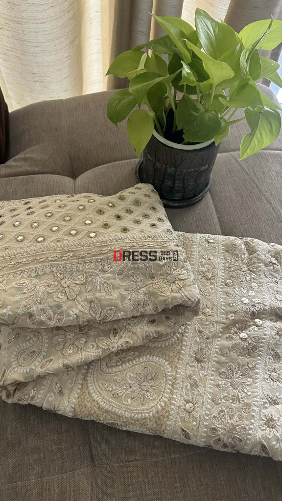 Gota Chikankari Lehenga