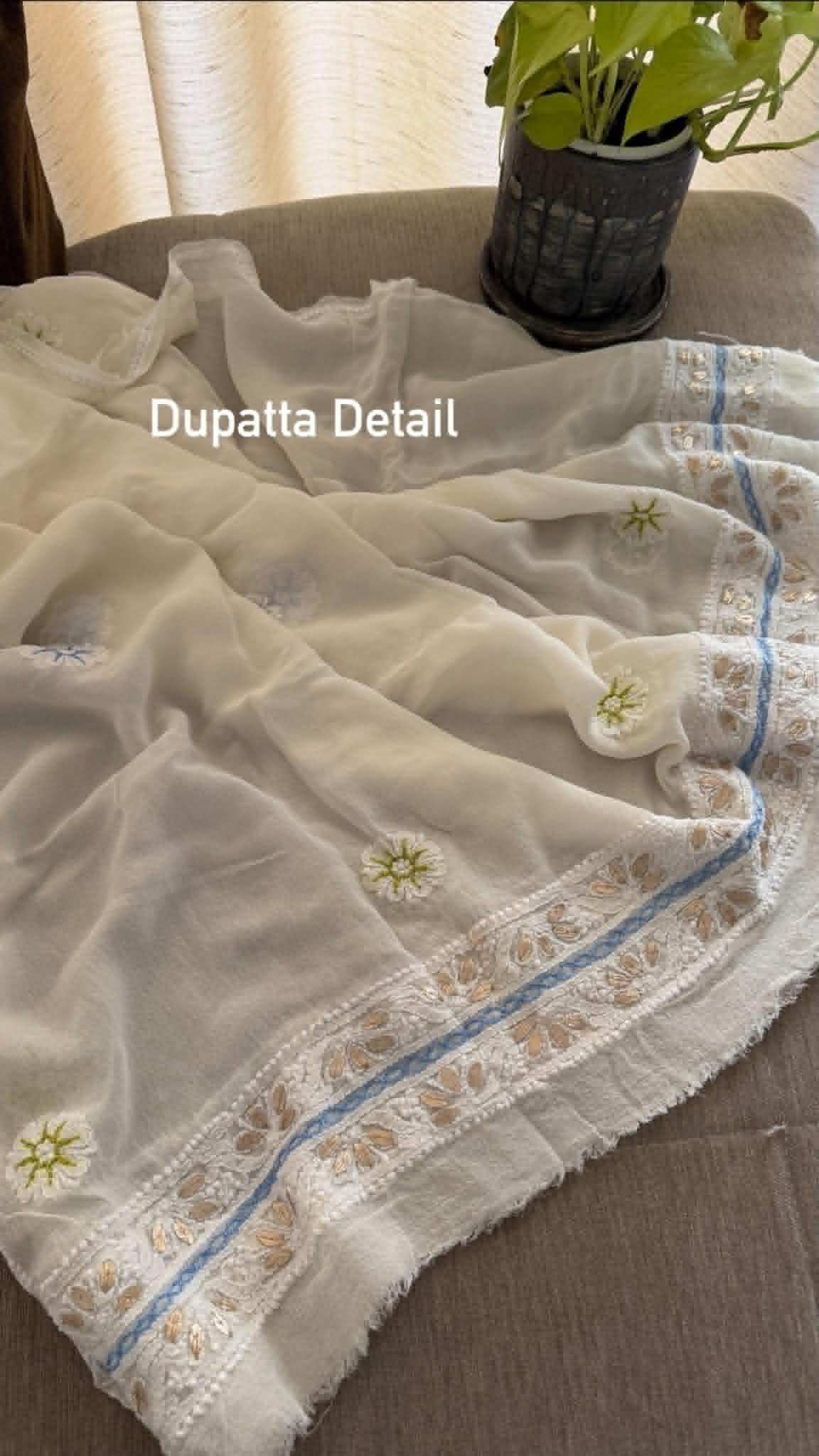 Designer Multicolour Gota Patti Anarkali Suit - Eid Collection
