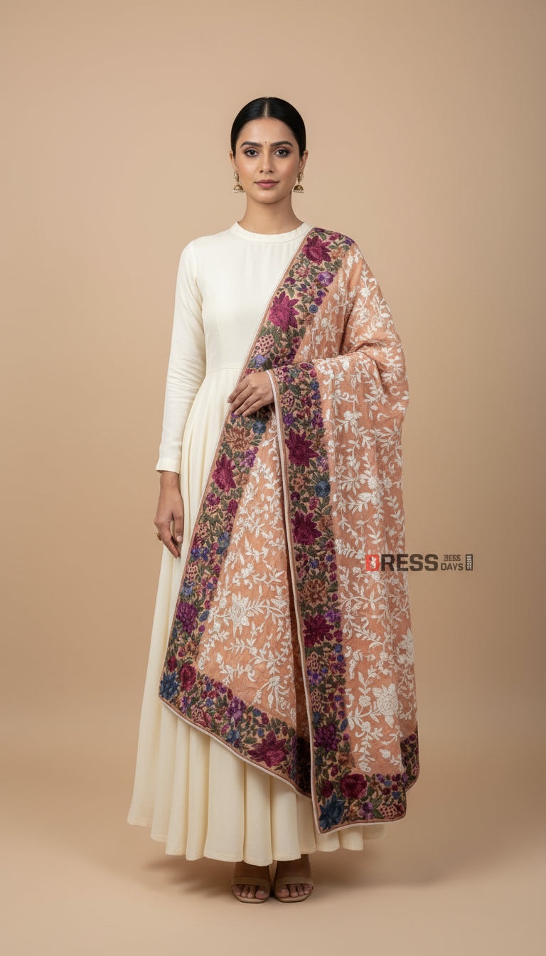 Designer Parsi Gara Dupatta