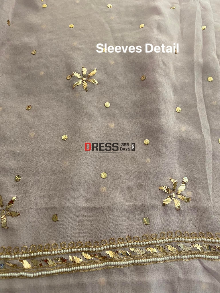 Masterpiece Lilac Kamdani & Pearl Suit Chikankari Suits