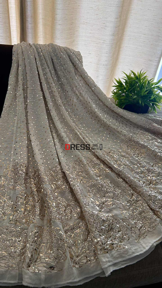 Pure Georgette Kamdani Anarkali Kamdani Anarkali