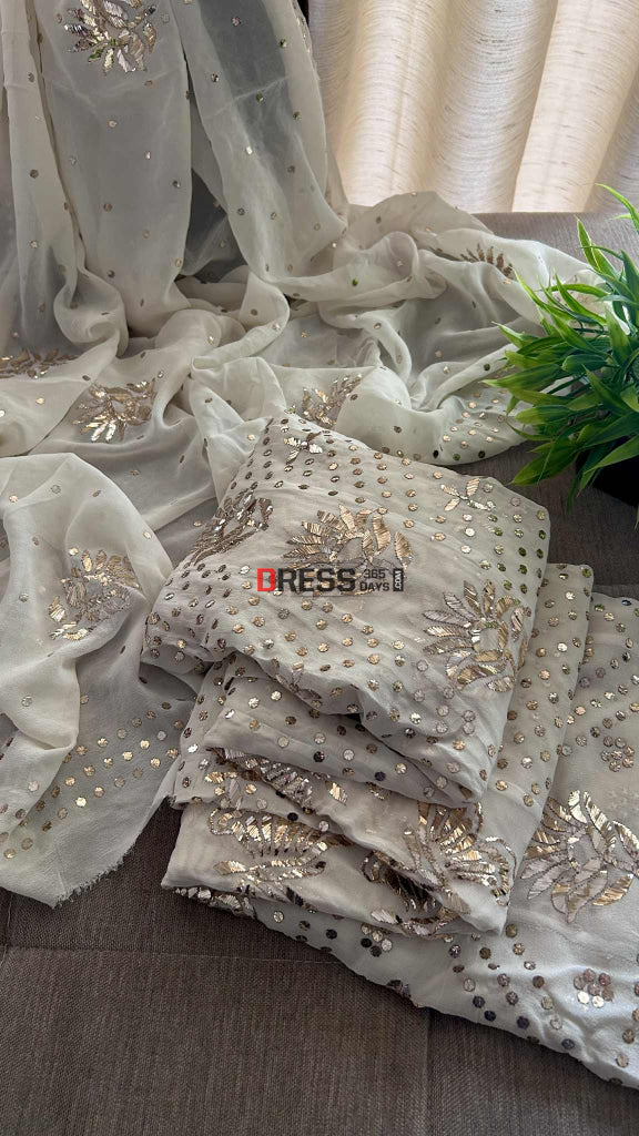 Pure Georgette Kamdani Anarkali Kamdani Anarkali