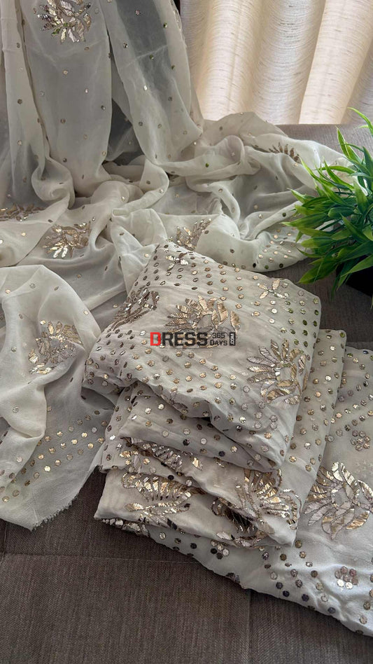 Pure Georgette Kamdani Anarkali Kamdani Anarkali