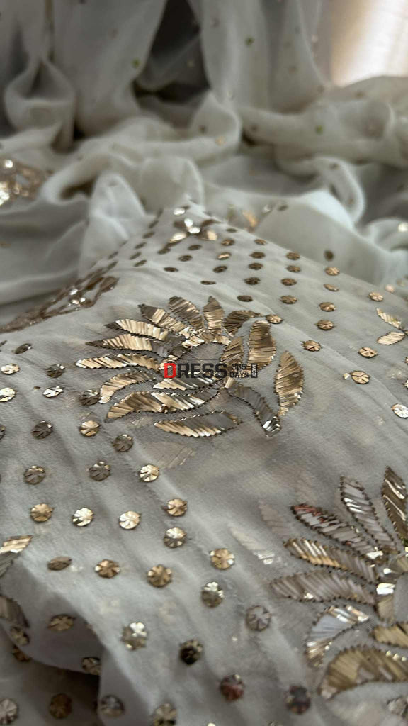 Pure Georgette Kamdani Anarkali Kamdani Anarkali