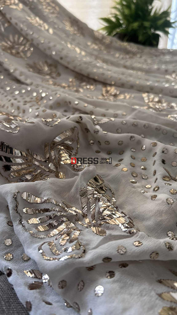 Pure Georgette Kamdani Anarkali Kamdani Anarkali