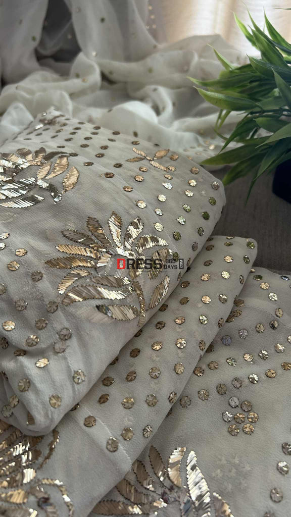 Pure Georgette Kamdani Anarkali Kamdani Anarkali