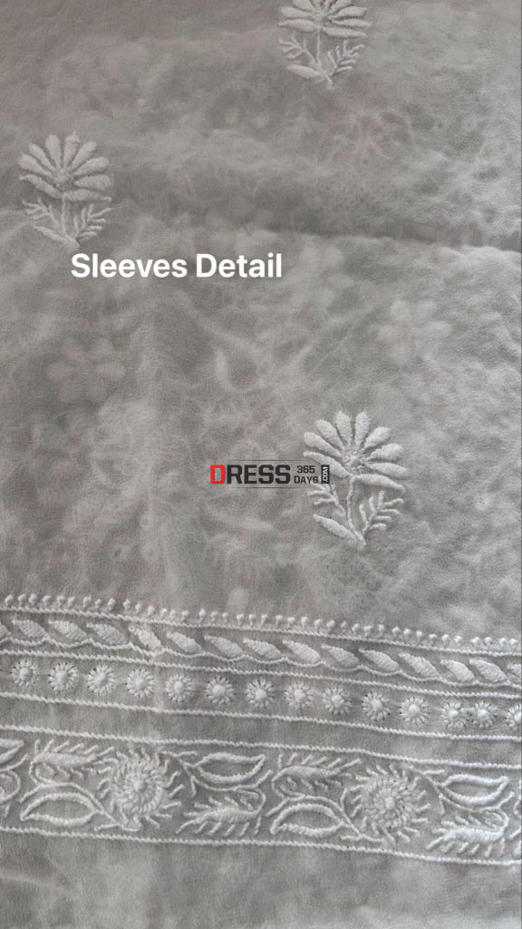 Super Fine Front Back Embroidered Chikankari & Hand Jaali Suit Suits