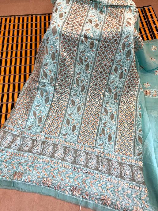 Gota Patti Chikankari Suit - Dress365days