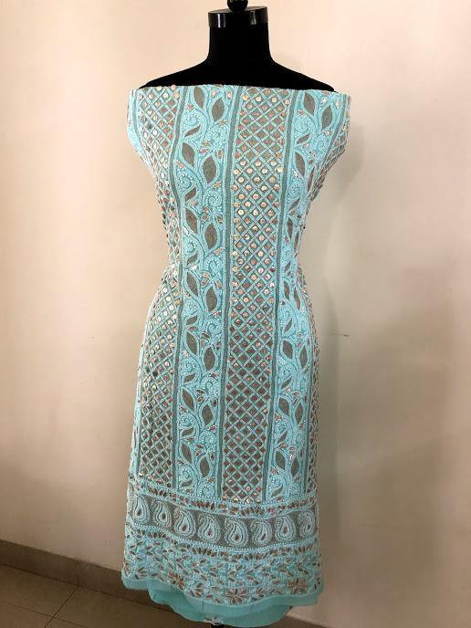 Gota Patti Chikankari Suit - Dress365days