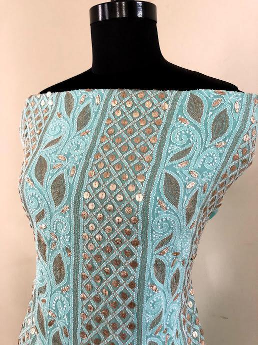 Gota Patti Chikankari Suit - Dress365days