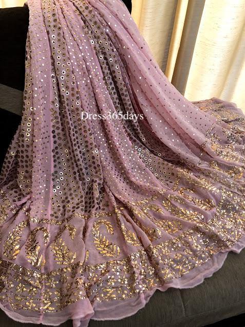 Masterpiece Ring Mukaish Lehenga Set - Dress365days