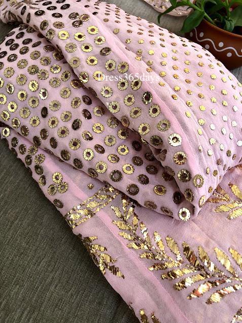 Masterpiece Ring Mukaish Lehenga Set - Dress365days