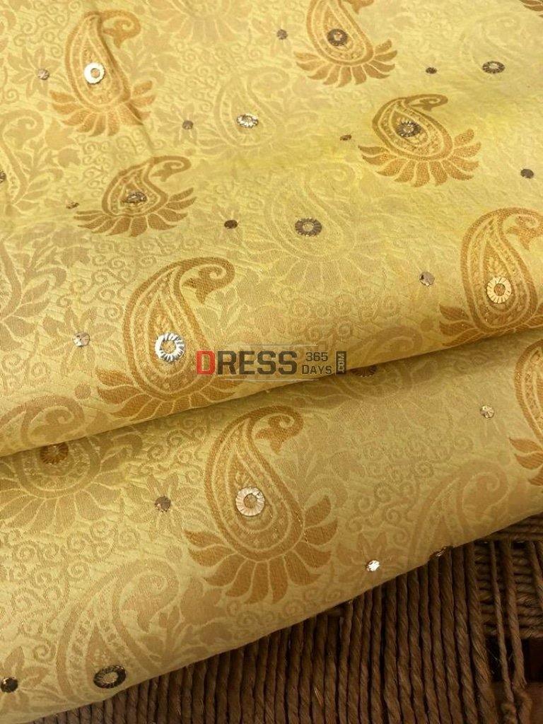 Aari Zari Mukaish Saree Chikankari