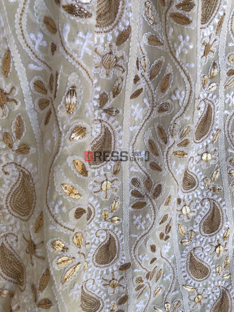 All Over Back Front Gota Patti Chikankari Suit Suits