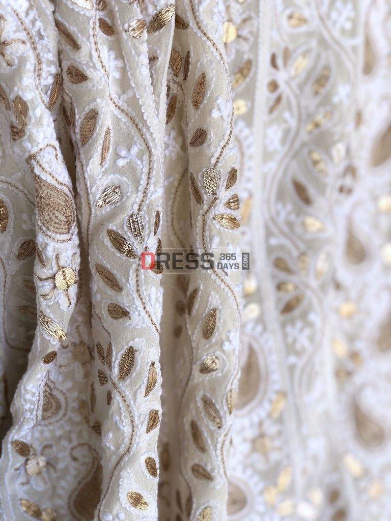 All Over Back Front Gota Patti Chikankari Suit Suits