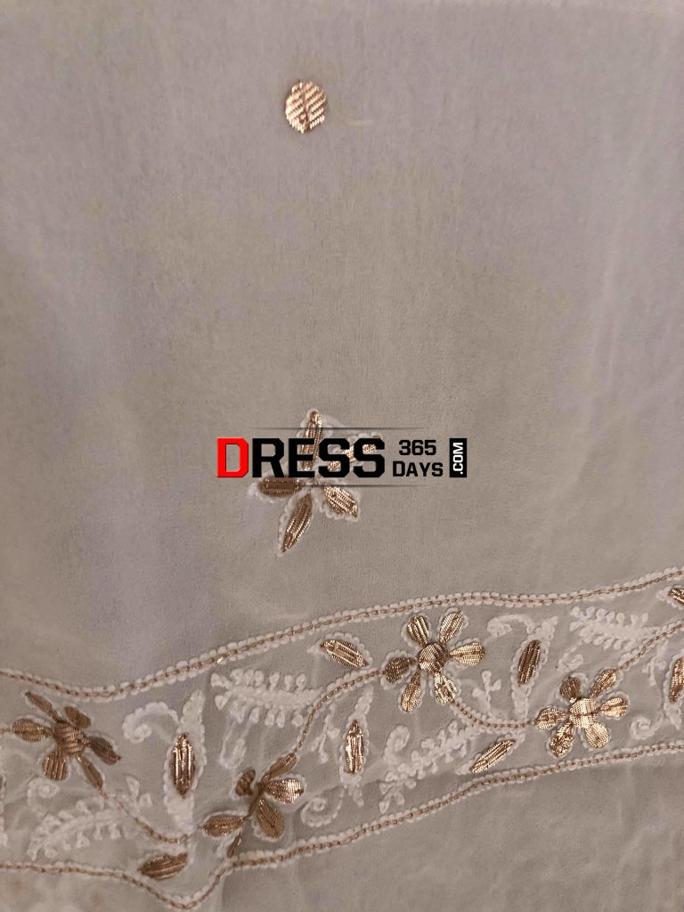 All Over Front And Back Chikankari Gota Patti Suit Suits