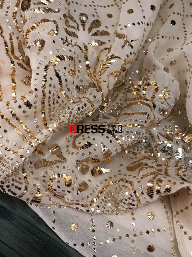 All Over Mukaish Suit Chikankari Suits