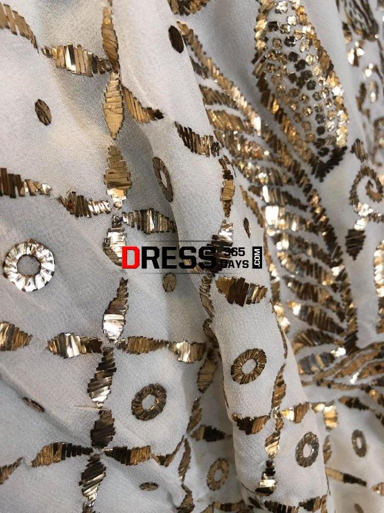 All Over Mukaish Work Suit Chikankari Suits