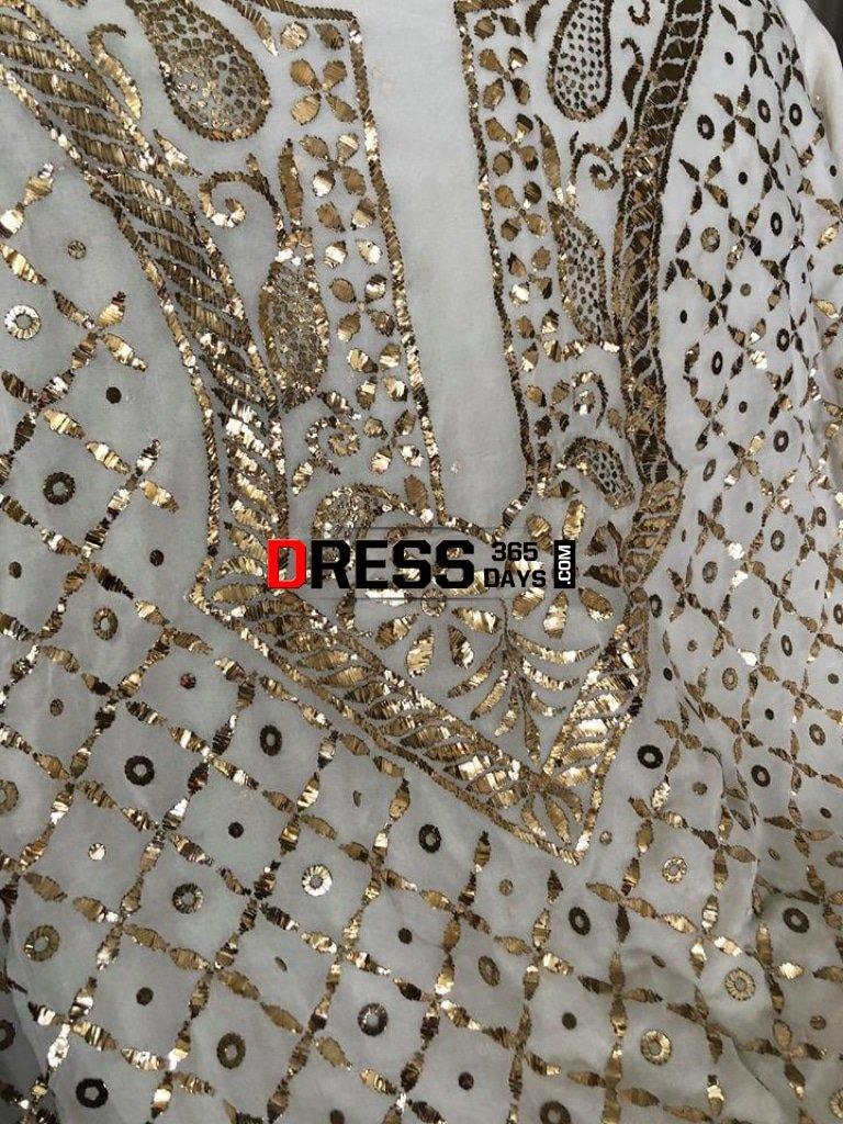 All Over Mukaish Work Suit Chikankari Suits