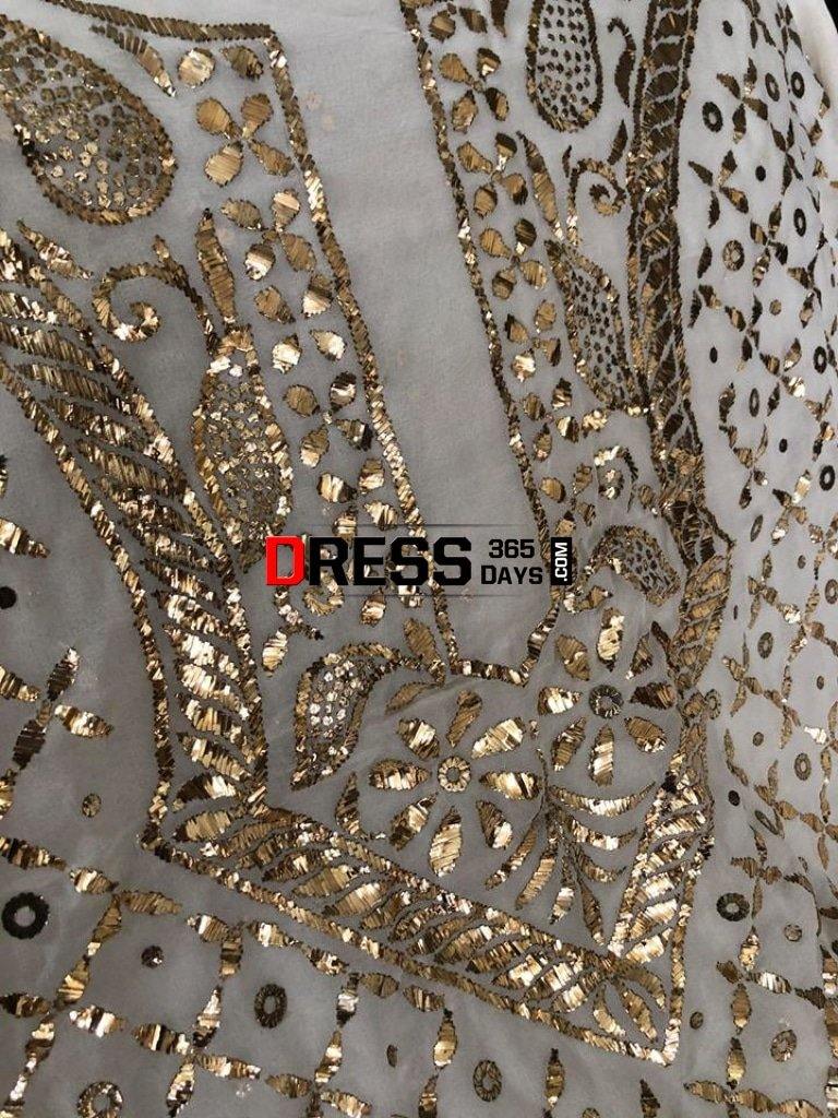 All Over Mukaish Work Suit Chikankari Suits