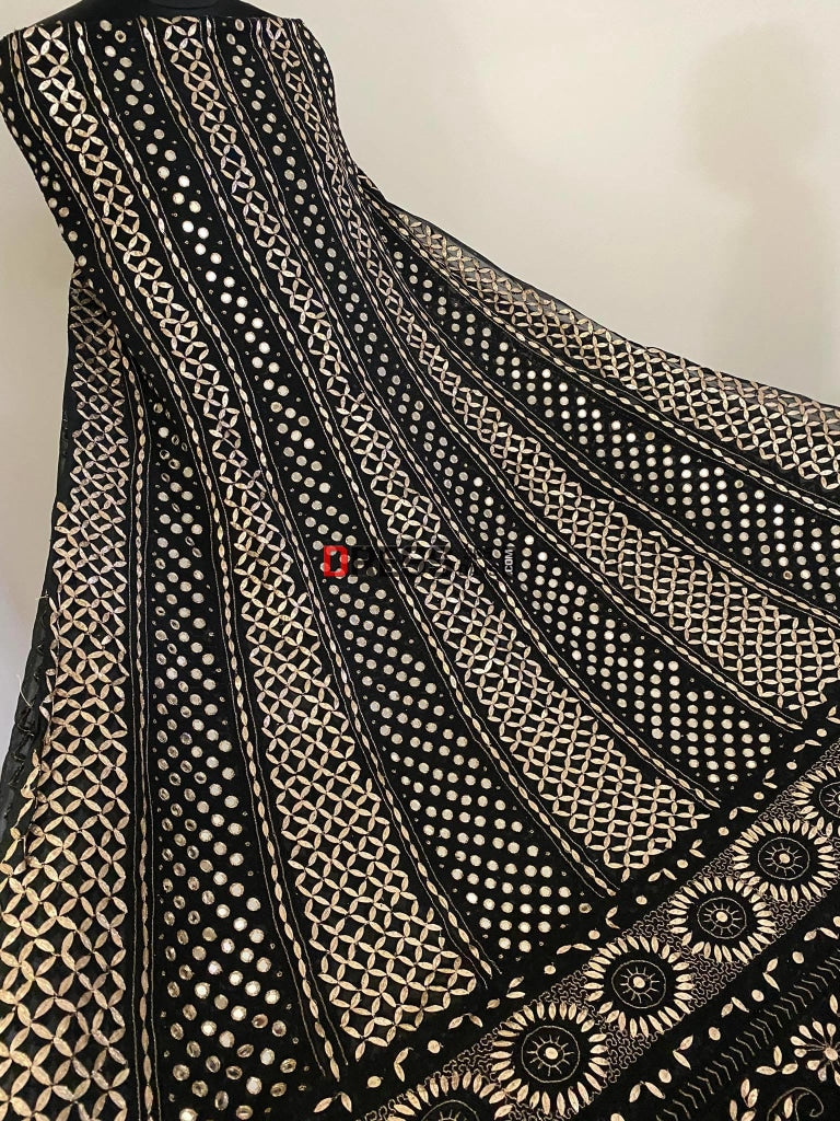 Black Mirror & Gota Patti Chikankari Anarkali