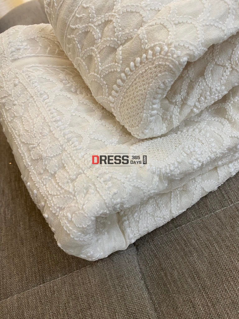 Chikankari & Jaali Work Lehenga Skirt (Lehenga Only)