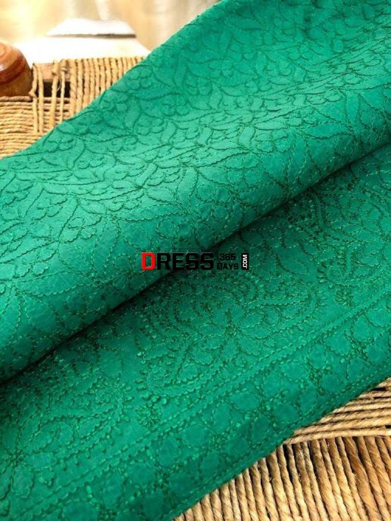 Cotton Chikankari Kurti Fabric