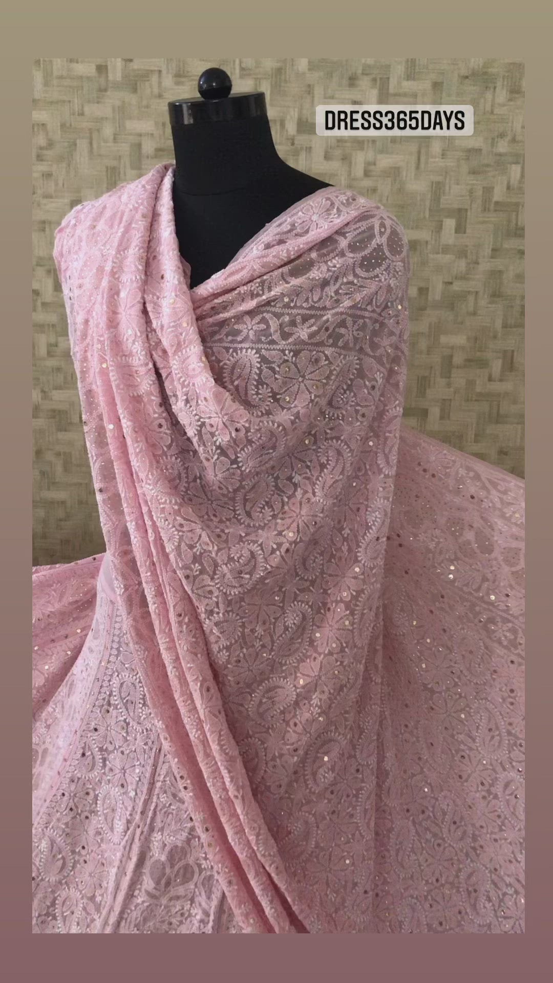 Chikankari Lehenga Video