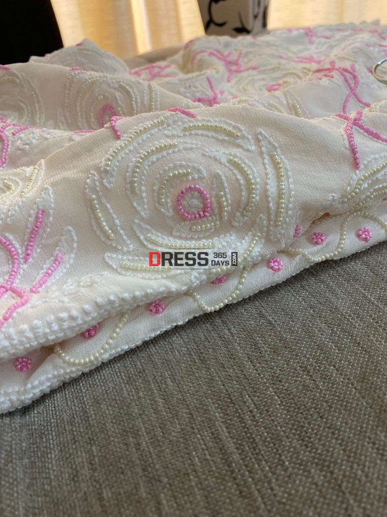 Designer Pearl Lucknow Chikankari Suit Suits
