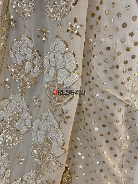 Exclusive Kamdani & Pearl Suit Chikankari Suits